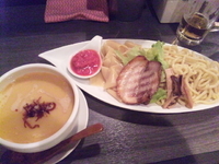 「とろポタ洋風つけめん」@とろポタラーメン 大美屋の写真