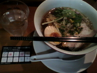 「鮪節ソバ（冷）￥800」@麺や維新の写真