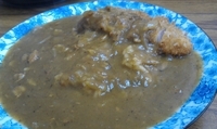 「カツカレー 800円」@一新亭の写真