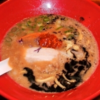 「味噌赤丸（850円）」@博多一風堂 COLLECTION.MISO 代々木店の写真