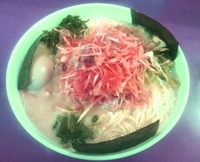 「味噌ラーメン （細麺/角煮/煮卵/辛ネギ）」@とんこつラーメン 辰巳屋の写真