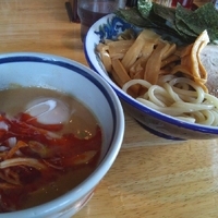 「つけ坦々麺・特製トッピング」@麺屋我龍の写真