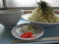 「つけ麺+大盛 「700円+100円」」@つどい亭の写真