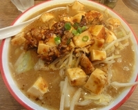 「マーボータンメン￥780大盛￥100麺カタメ・太麺」@わんたんめんの店 しお福の写真