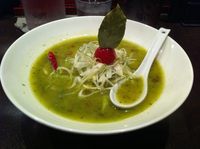 「バジルdeグリーン味噌」@麺 藏藏の写真