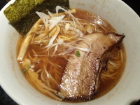 「鶏油魚粉ソバ ￥750」@濃厚つけ汁ソバ FRIDAY 勝田店の写真