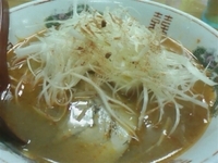 「ねぎ味噌ラーメン（コーヒーつき）800円」@みちのくの写真