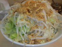 「油そば（麺少なめ）【750円】」@自家製ラーメン 大者の写真