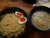 「つけ麺 + 味玉」@つけ麺 上方屋 五郎ヱ門の写真
