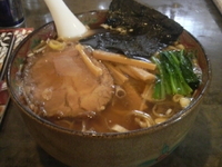 「ラーメン 大盛り（650円+150円）」@手延べラーメン カーターの写真