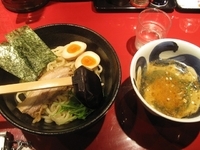 「手打ちエビつけ麺880円」@らーめん 大山 水戸店の写真