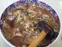 「ピリ辛木の子サンマー麺」@中華めし処 梅の木交差点の写真