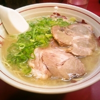 「長浜ラーメン」@博多長浜屋台やまちゃん 銀座店の写真