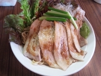 「【6月限定】スタミナ和え麺味噌肉添え（大盛り） ￥850」@中華そば 伝堂の写真