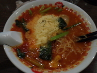 「太陽のチーズラーメン」@太陽のトマト麺 福島駅前支店の写真