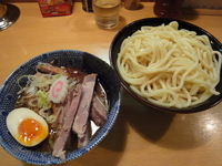 「つけめんチャーシュー+大盛 1100+100=1200」@頑者の写真