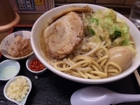 「直次郎ら～めん【700円】味玉【100円】」@丸直の写真