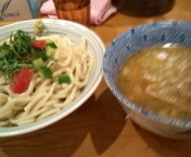 「新作塩つけ麺大盛780円」@麺や百日紅の写真