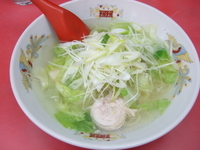 「とりネギ塩ラーメン」@元祖餃子舖 珉珉 山科店の写真