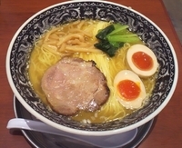 「味玉ラーメン大盛」@中村屋@WeST PArK CaFE レイクタウンアウトレットの写真