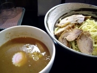 「つけめん33（醤油、中:300g）+チャーシュー増し、750円（」@麺屋33の写真