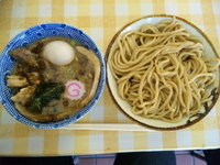 「つけ麺（750）+半肉（150）+味玉（100）」@次念序の写真