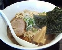 「らー麺（醤油） 700円（中盛り）」@京鰹節つけ麺 愛宕 ATAGOの写真