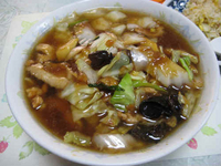 「肉そば」@中華料理 金龍の写真