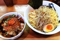 「特カラシビつけ麵大盛り（カラ増しシビ普通）」@カラシビ味噌らー麺・つけ麺 神田本店の写真