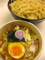 「塩ぶたカレーつけめん￥750」@らーめん・つけめん 満帆 太田本店の写真