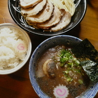 「つけにぼ玉 【無鉄砲 × 中華蕎麦とみ田 5周年記念限定】 95」@中華蕎麦 とみ田の写真