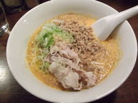 「濃厚坦々麺（1辛）（780円）」@濃厚担々麺・らーめんつけめん 仁の写真