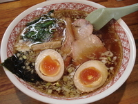 「手打中華+半熟味玉 （￥650+￥100）」@手打中華 とらや 分店の写真