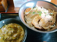 「カレーつけ麺 750円」@和風らーめん 凪の写真