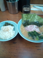 「ラーメン」@横浜ラーメン 武蔵家 成増店の写真