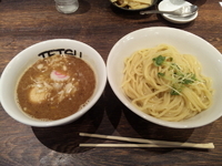 「つけめん 味玉サービス（750円）」@つけめんTETSU 壱の木戸 水戸店の写真