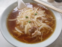 「サンマーメン・山菜ご飯」@三渓楼の写真