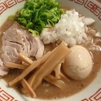 「中華そば少なめ 味玉付き」@濃厚中華そば・つけ麺 なおじの写真