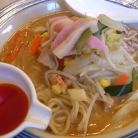 「長崎ちゃんぽん「赤」 690円」@長崎ちゃんぽん リンガーハット 川口末広店の写真