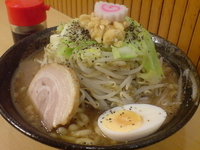 「ごじ麺 （醤油）・・・ニンニク有り」@中華そば・特製もりそば 満帆 伊勢崎店の写真