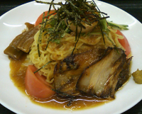 「トマト味の冷しめん」@麺工房 幸村の写真