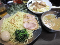 「特製つけ麺大盛り+キャベチャー」@麺屋 だいすけの写真