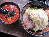 「KARAつけめん（大辛/中盛） 700円+100円=800円」@麺屋 猪貴 -CHOKI-の写真