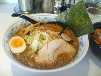 「味噌ラーメン麺少な目メンマ増量 750円 クーポンでまかない飯」@大勝軒満帆 行田店の写真