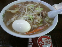 「タンメン（520円）」@中華 玉芳の写真