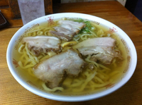 「支那そば」@坂内食堂 喜多方本店の写真