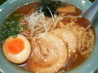 「魚介豚骨醤油らーめん（￥780）」@あばん亭の写真