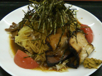 「黒酢の中華冷し」@麺工房 幸村の写真