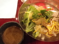 「冷やし刀削麺」@刀削麺荘 ヨドバシ横浜店の写真