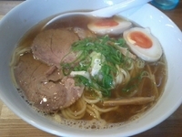 「らーめん+味玉」@麺処 ちゃ木の写真
